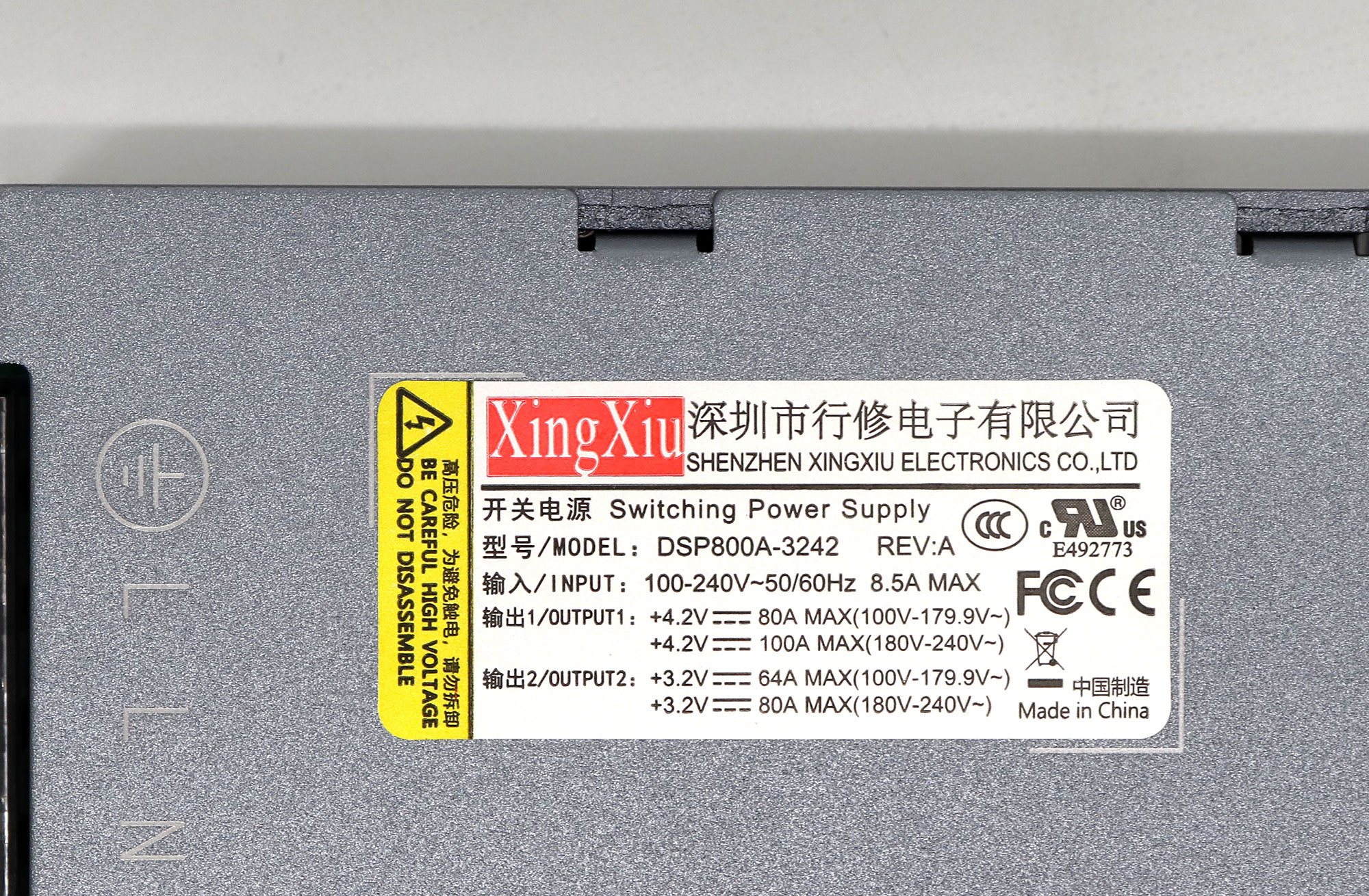 XINGXIU DSP800A-3242 LED Power Supply Dual Output
