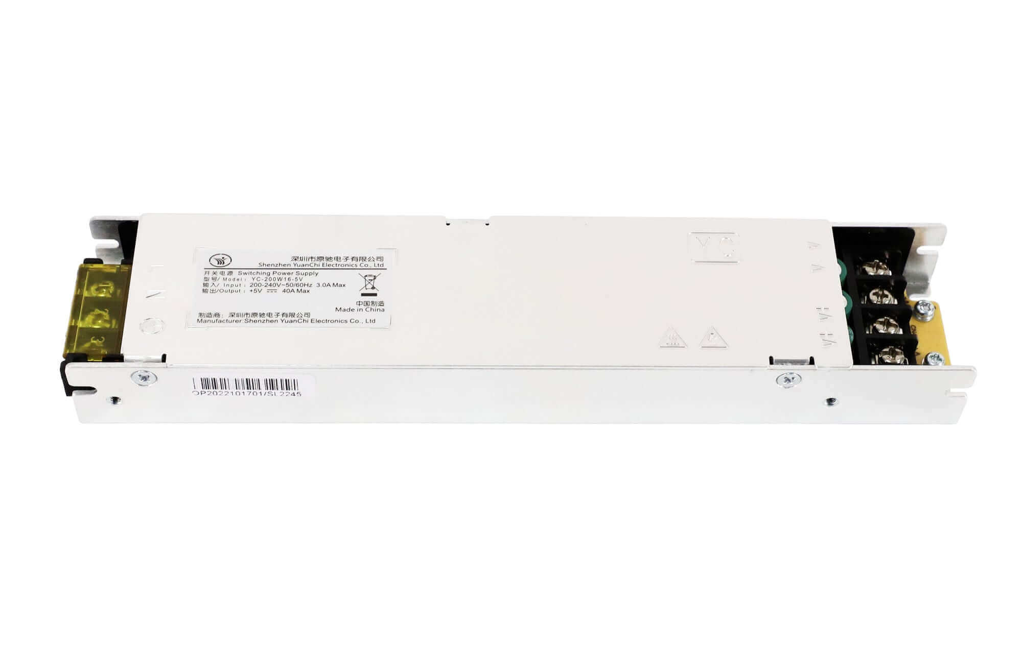 YuanChi YC-200W16-5V led display power supply
