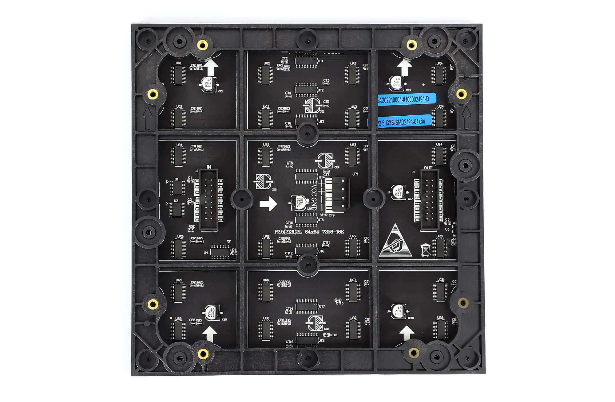 Indoor P2.5 160x160mm HD LED Display Module SMD2020