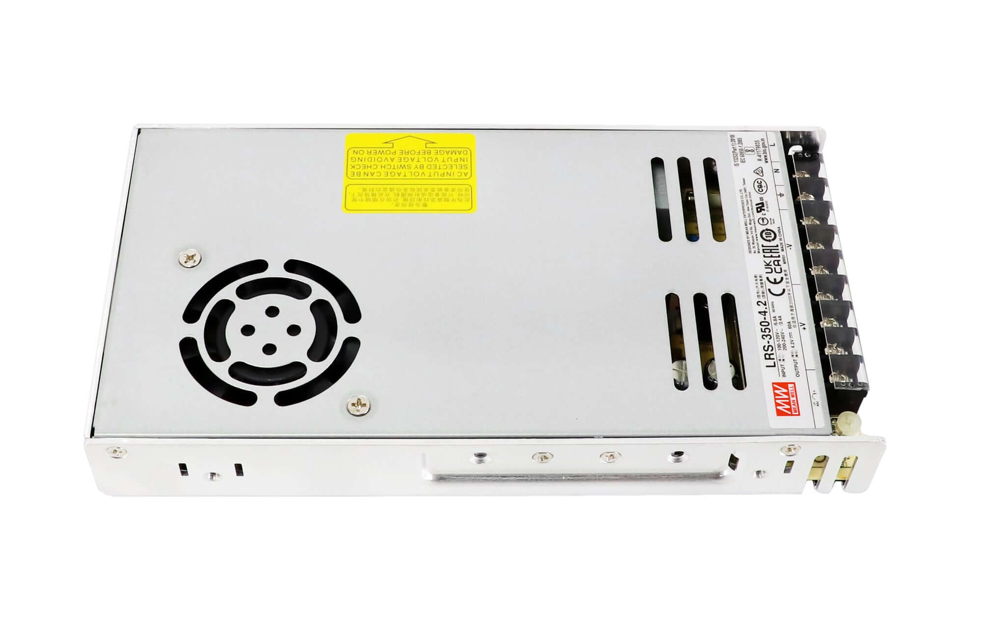 Meanwell LRS-350-4.2 4.2V60A 252W Input Voltage Selectable LED Power Supplies