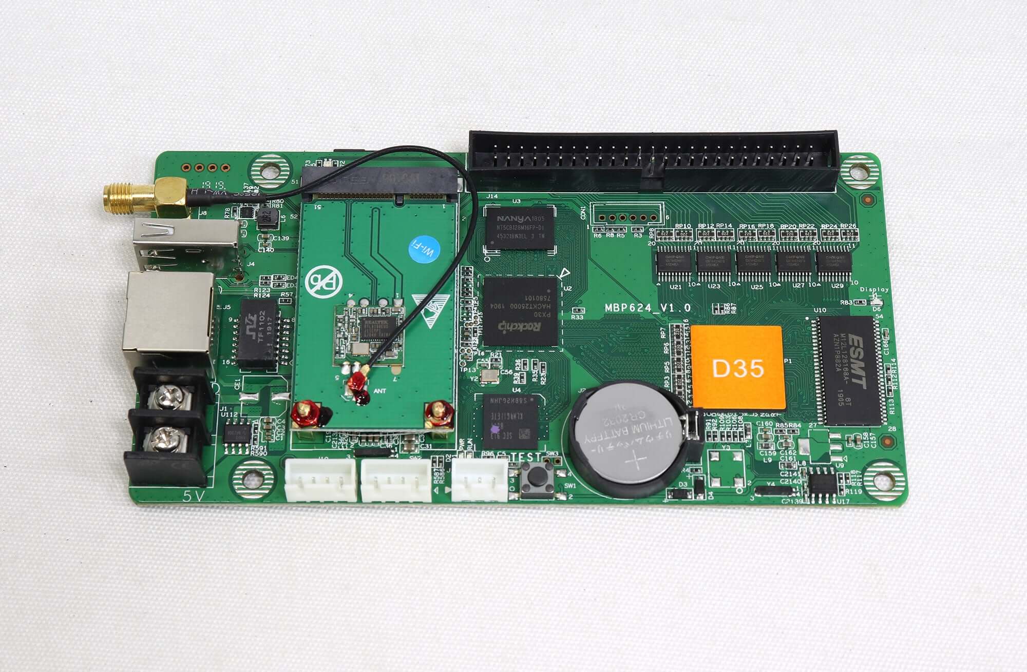 Huidu HD-D35 + Wifi Asynchronous Full color LED Display Control Card