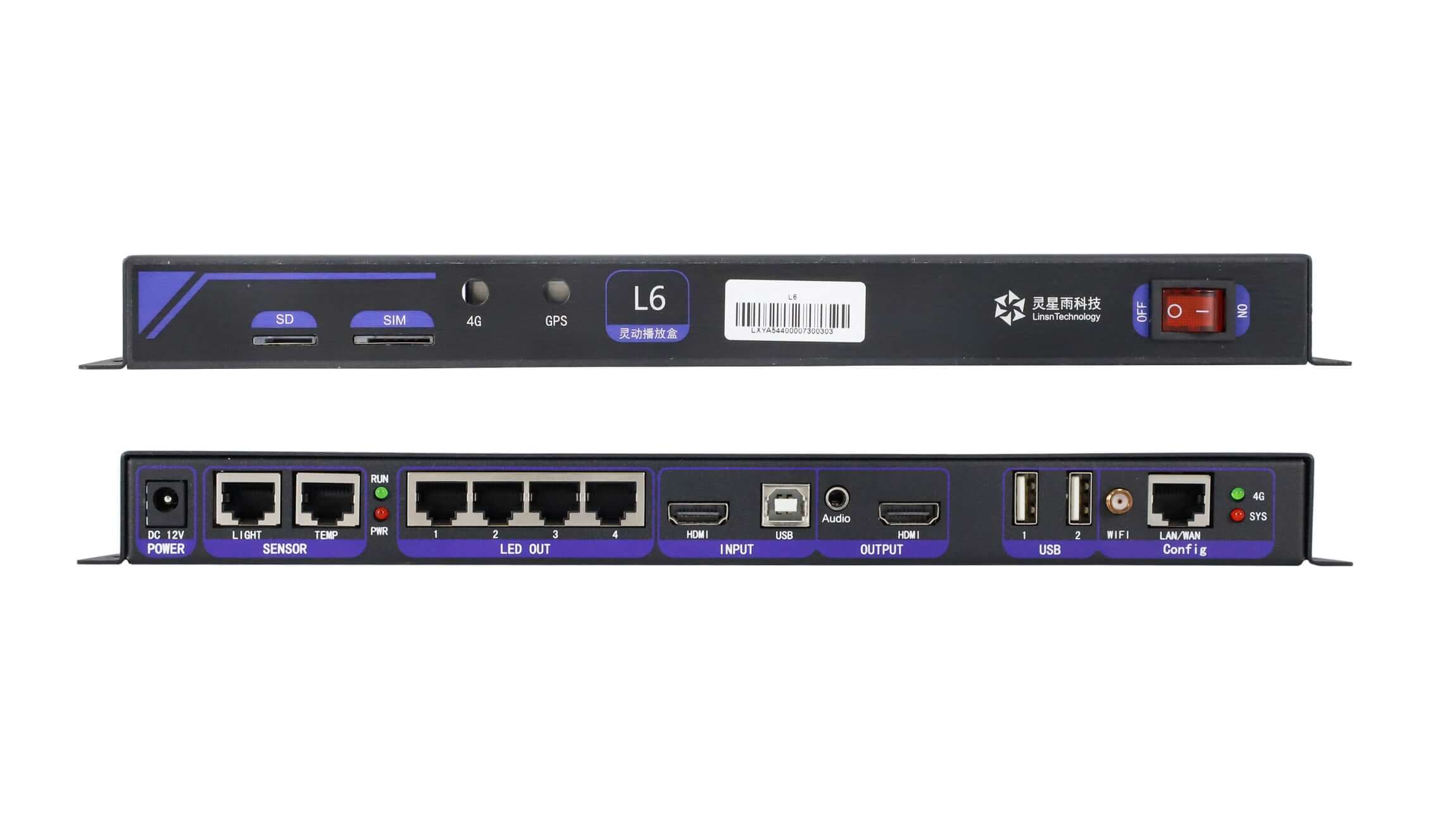 Linsn L6 Asynchronous LED Sending Box