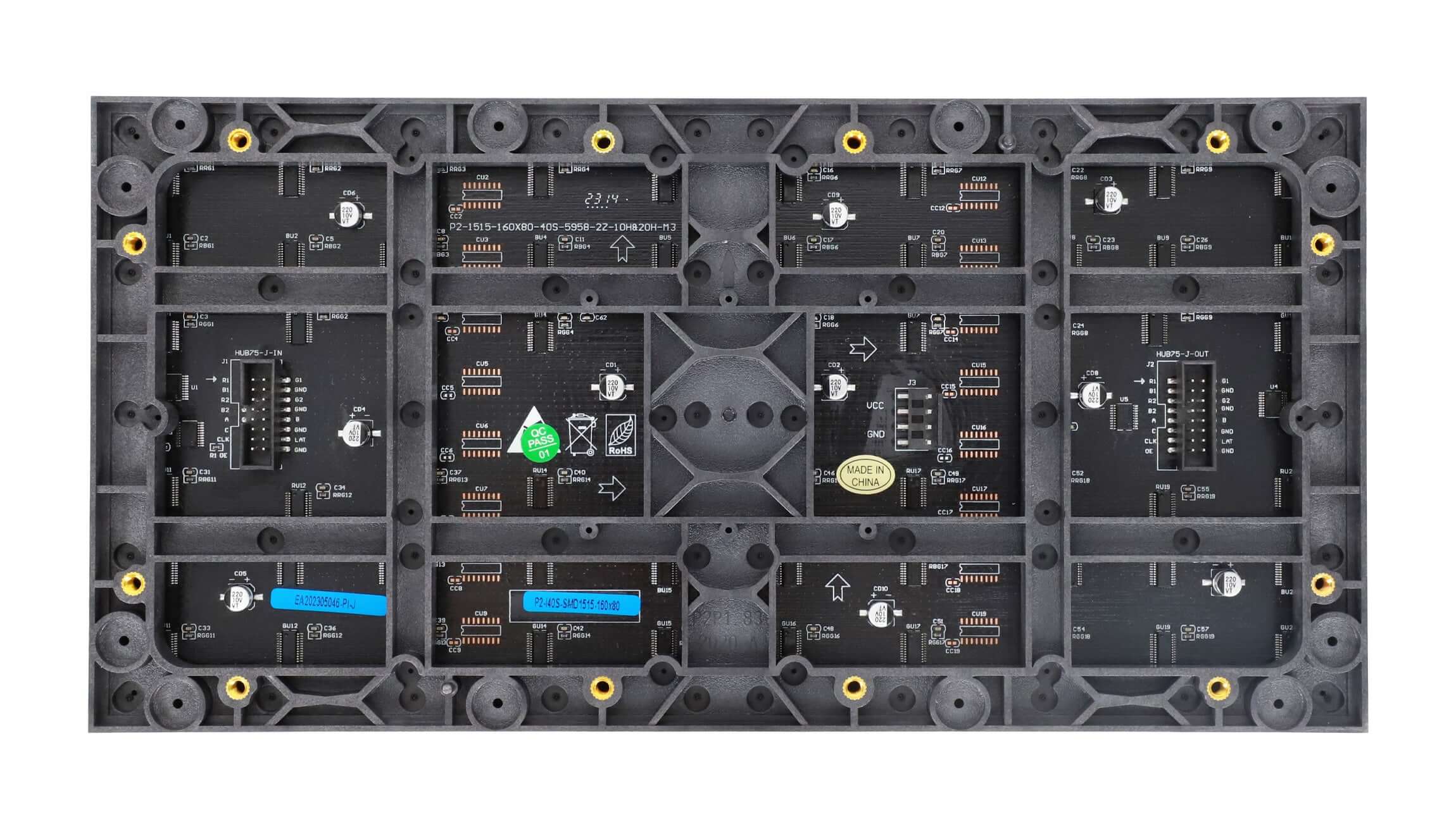 Indoor P2 320x160mm HD Small Pitch LED Video Screen Module