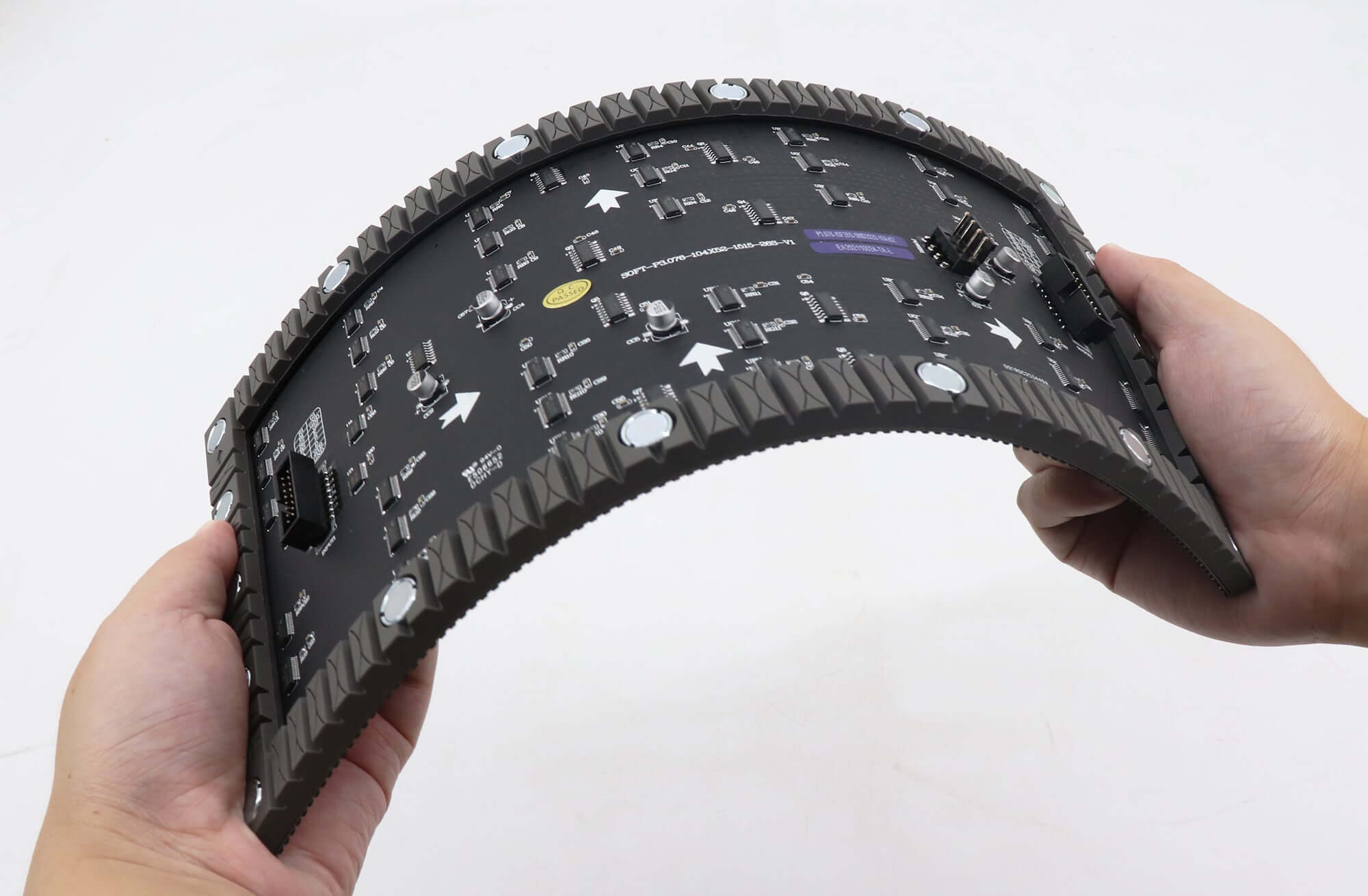 P4 Indoor 320x160mm Full Color Soft Flexible LED Display Module