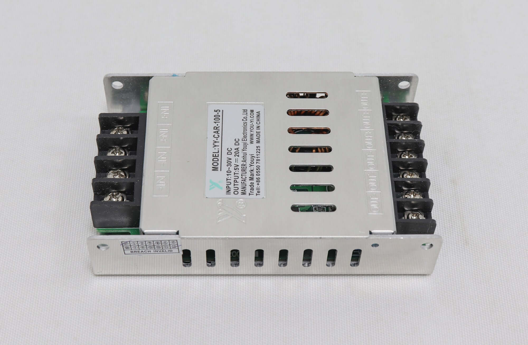 YOUYI YY-CAR-100-5 Vehicle LED Video Display Power Supply