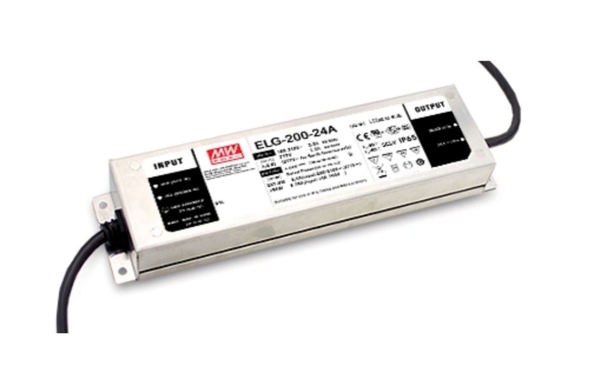 Meanwell ELG-200-24 / ELG-200-36 / ELG-200-48 LED Lighting Power Supply