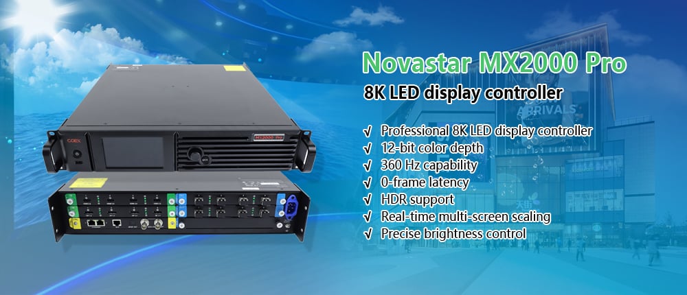 novastar MX2000 pro 8K led display contraller