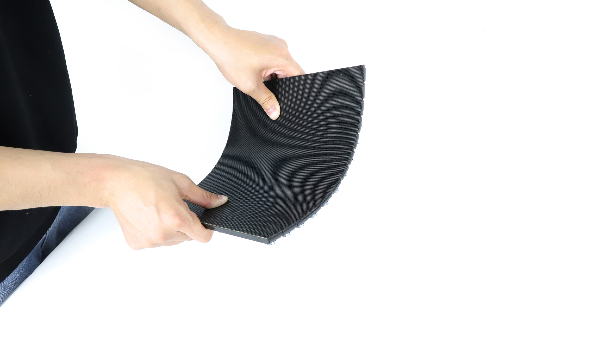 Indoor HD P1.95 250mmx250mm Soft Flexible LED Screen Module