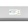 Metal rectangular DC power supply module with V+ V- terminals on the right and P N L terminals on the left; label on top plate visible
