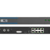 S6 - LED-Mall, Shopping LED Controller & LED Display Parts Front and rear view of a 1U S6 network appliance: front panel with power switch and status LEDs; back panel with multiple Ethernet ports and power inlet.